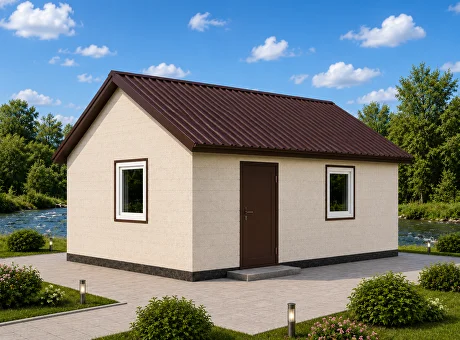 Дом из блоков 4×6 под ключ в Ульяновске