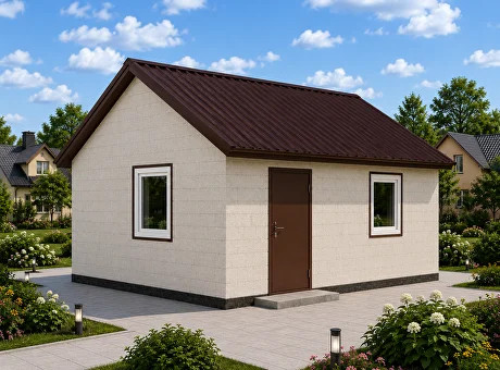Дом из блоков 5×6 под ключ в Ульяновске