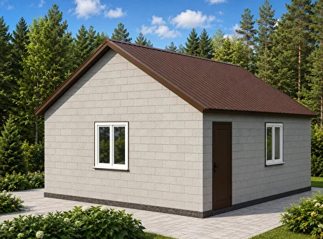 Дом из блоков 6×7 под ключ в Ульяновске
